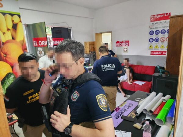 Detienen a presunto falsificador de chapas - San Lorenzo Hoy