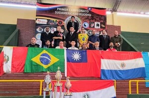 Paraguay se lució con su el primer Campeonato Sudamericano de Kuoshu