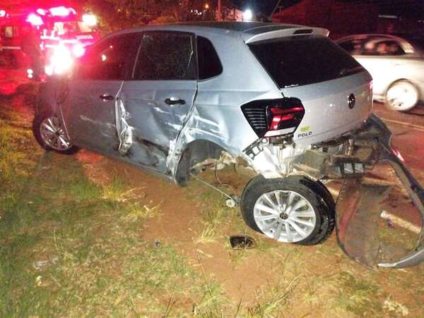 Accidente en Carapeguá: involucrado un agente de policía presuntamente ebrio - Policiales - ABC Color