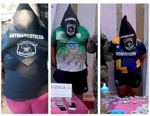 Tres detenidos y drogas incautadas en operativos antinarcóticos en Capiatá   - Policiales - ABC Color