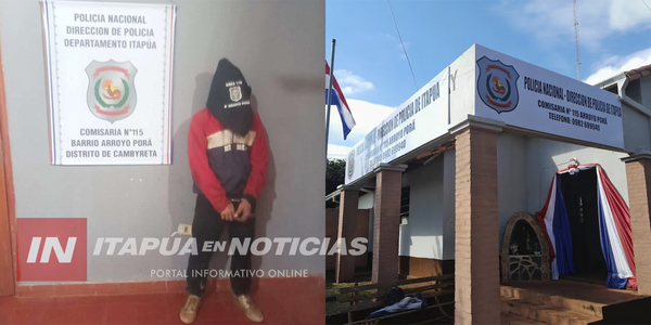HOMBRE FUE APREHENDIDO TRAS PRESUNTO INTENTO DE HURTO DE CABLES DE UNA ESTACIÓN DE BOMBEO - Itapúa Noticias