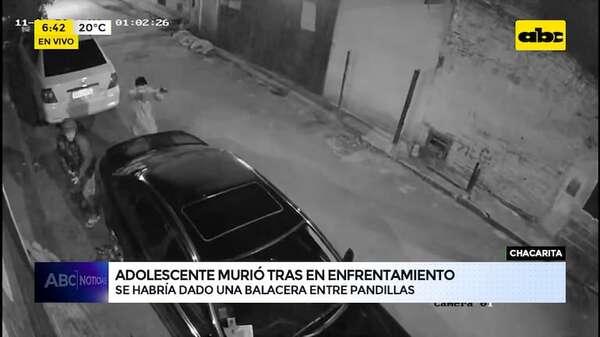 Video: Un adolescente murió tras enfrentamiento entre pandillas en la Chacarita - ABC Noticias - ABC Color
