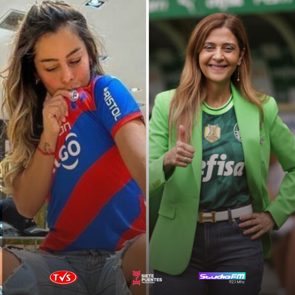 LARISSA RIQUELME SE PROYECTA COMO POSIBLE PRESIDENTA DE CERRO PORTEÑO Y SE INSPIRA EN LA LÍDER DEL PALMEIRAS - TVS