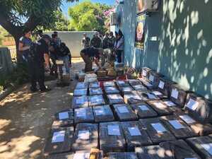 Incautan 1.650 kilos de marihuana en Puentesiño durante operativos de la SENAD