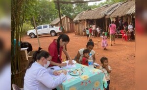 Brindan atención extramural a comunidad indígena Hugua’i en Minga Porã