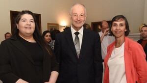 Recepción para comité de AmSud