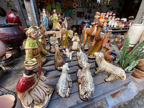 Areguá: ya están a la venta los tradicionales pesebres de cerámica - Nacionales - ABC Color