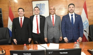 Juraron las nuevas autoridades de la Junta Municipal de Asunción