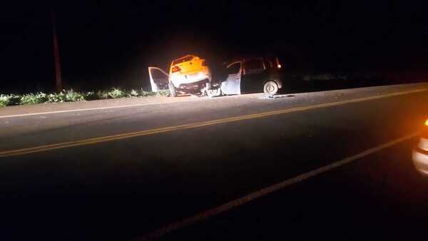 Tres mujeres mueren en un choque frontal en Canindeyú