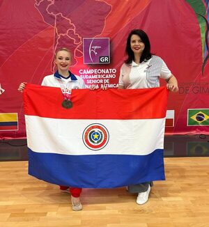 Gimnasia rítmica paraguaya conquista su primer bronce a nivel sudamericano - .::Agencia IP::.