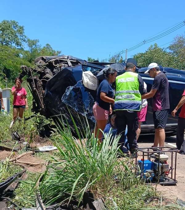 Una niña de un año y dos adultos fallecen en triple choque en la ruta Luque - San Bernardino - Policiales - ABC Color