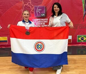 Gimnasia rítmica paraguaya conquista su primer bronce a nivel sudamericano