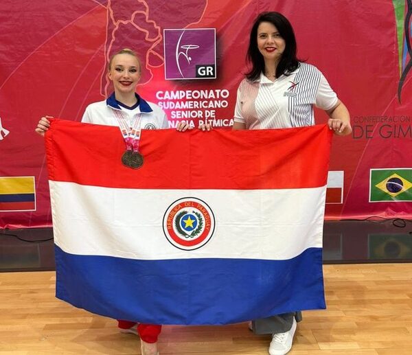 Gimnasia rítmica paraguaya conquista su primer bronce a nivel sudamericano
