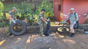 Ciudad del Este: eliminación masiva de criaderos de mosquitos en zona de la terminal portuaria