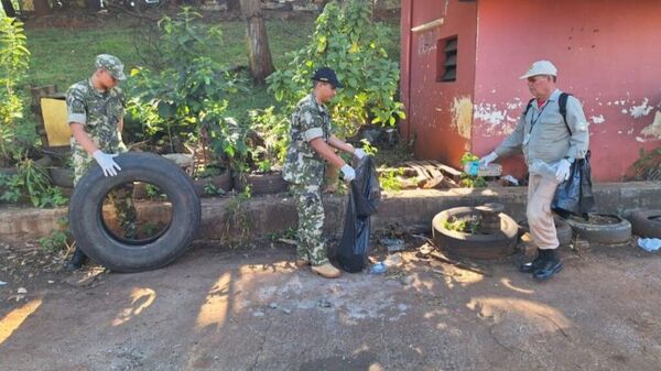 Ciudad del Este: eliminación masiva de criaderos de mosquitos en zona de la terminal portuaria