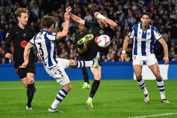 El Barça naufraga ante la Real Sociedad sin un solo disparo a portería - Fútbol Internacional - ABC Color