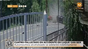 Conductor ebrio provoca fatal accidente en la ruta Luque - San Bernardino