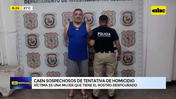 Video: Caen dos sospechosos de tentativa de homicidio en barrio Ciudad Nueva - ABC Noticias - ABC Color