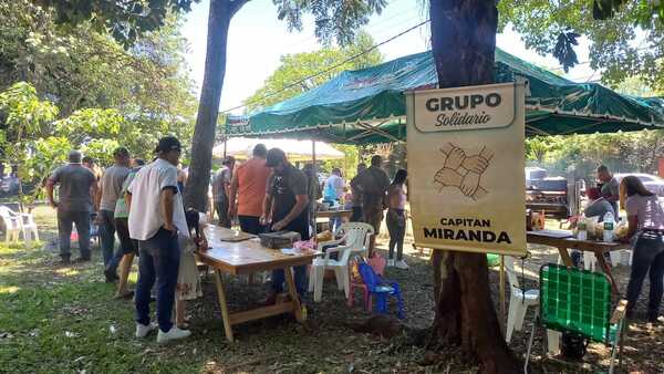 Gran Comilona Solidaria por la Salud en Capitán Miranda.