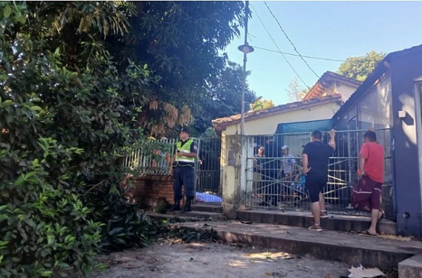 Jardinero fallece tras caer de un árbol en San Lorenzo