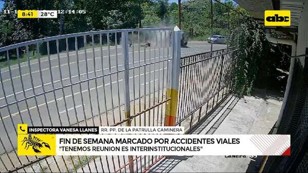 Tragedias viales enlutaron el fin de semana: imprudencia y alcohol, las principales causas - ABC Noticias - ABC Color