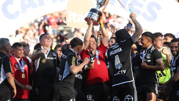 Guillermo Paiva es campeón con Colo Colo