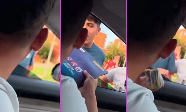[VIDEO] ¡El gran gesto de un pelotero paraguayo en Chile con unos péndex!