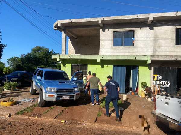 Tras brutal agresión a un joven, allanan vivienda e incautan vehículo de sospechoso.