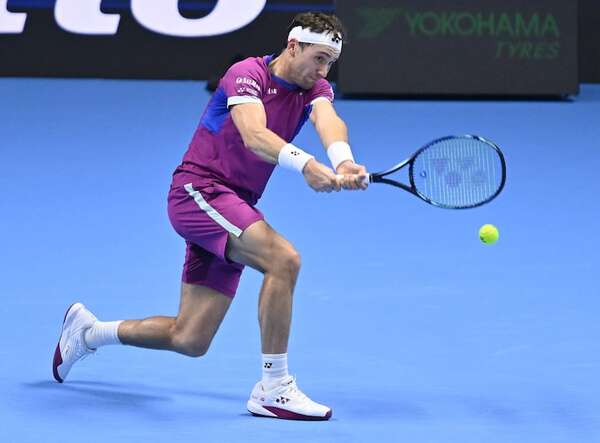 Un irreconocible Alcaraz pierde ante Ruud en su estreno en el Masters ATP - Tenis - ABC Color