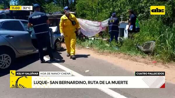 “¿Hay algo que pagar? ”preguntó responsable de accidente a familia de fallecidos - ABC Noticias - ABC Color