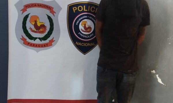Aprehenden a hombre por hurto agravado en Santa Rita