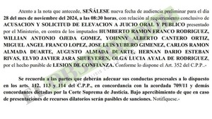Fijan audiencia preliminar de causa por presunto fraude en Hospital Militar
