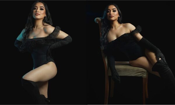 [GALERÍA] ¡Novia de pelotero albirrojo posó sensual como modelo!