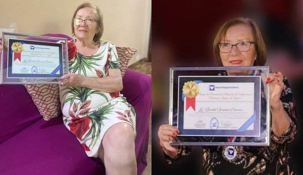 Lic. Benita Servián recibe el Premio Nacional de Enfermería en reconocimiento a su labor pionera