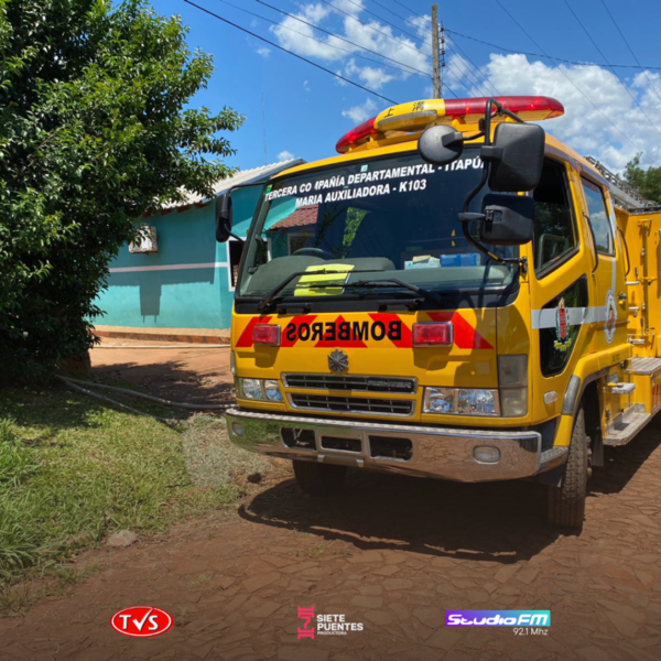 INCENDIO EN CARBONERÍA DE MARÍA AUXILIADORA ES CONTROLADO POR BOMBEROS - TVS