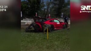Accidente en el Autódromo Rubén Dumot - SNT