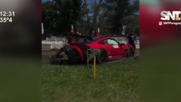 Accidente en el Autódromo Rubén Dumot - SNT