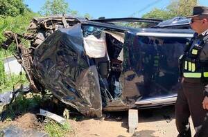 Cuatro muertos en accidente en la ruta Luque – San Ber •