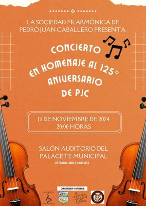 La Sociedad Filarmónica de la Ciudad de Pedro Juan Caballero presenta: Concierto en Homenaje al 125° Aniversario de la Ciudad