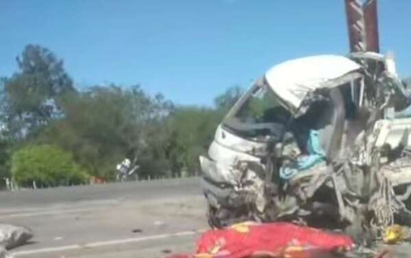Accidente en la ruta Transchaco deja un fallecido y dos heridos en Benjamín Aceval - Policiales - ABC Color