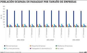 Las Mipymes emplean al 75% de la población ocupada en el Paraguay - Economía - ABC Color