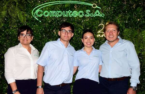 Computec SA festejó su 25° aniversario por todo lo alto - Empresariales - ABC Color