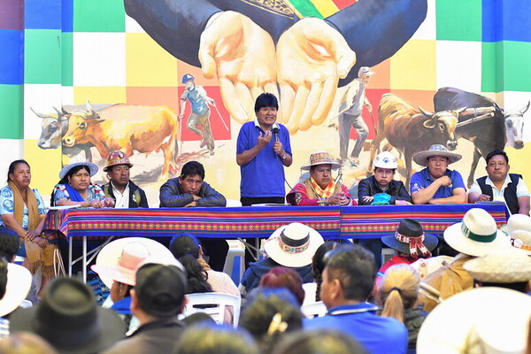 Evo Morales insiste en su carrera presidencial en Bolivia - .::Agencia IP::.
