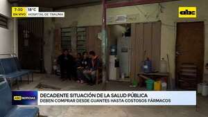 Hospital de Trauma: falta de insumos básicos demuestra decadente sistema sanitario  - ABC Noticias - ABC Color