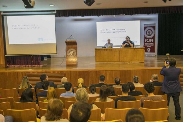 Realizaron primera jornada del Seminario Internacional sobre IA en la Justicia