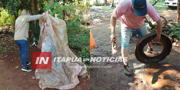 ITAPÚA: SE INACTIVAN 10.038 CRIADEROS EN MOVILIZACIONES CONTRA EL MOSQUITO - Itapúa Noticias