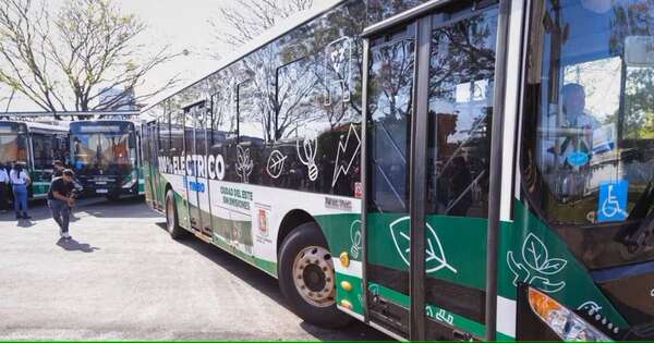 Diario HOY | Ya se sabe cuándo llegarán los primeros 30 buses eléctricos a Paraguay