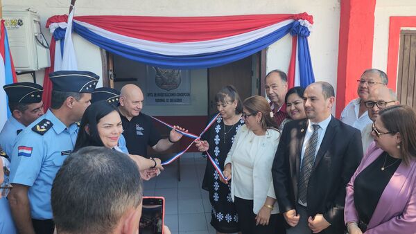 Inauguran sede de Investigaciones en Vallemí