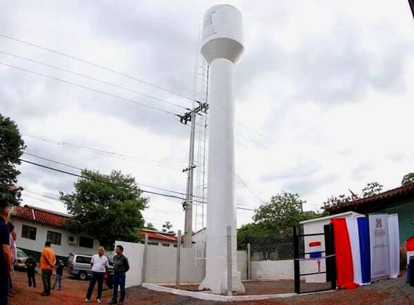 Yaguarón: Inauguran sistema de agua potable en predio de bomberos para dar respuesta ante incendios y sequías - Nacionales - ABC Color