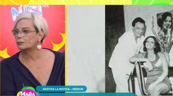 Una médium dejó impactada a famosa actriz argentina en vivo